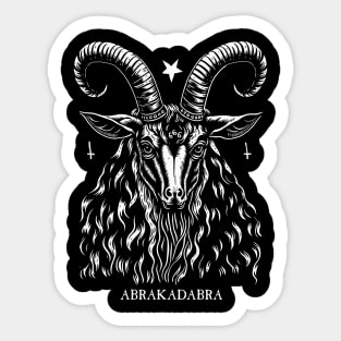 Goat Abrakadabra Sticker